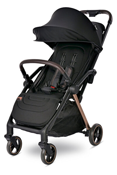 LORELLİ Lorelli Loret Otomatik Katlanan Kabin Boy İkiz & Travel Set Bebek Arabası - Black