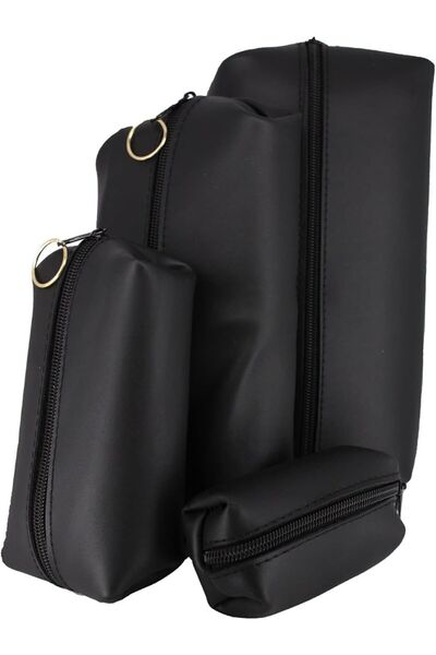 Palwin 4-Piece Nesting Bag Set for Jewelry, Makeup, and Personal Items, Organizer Bag(Lengths: 25-20-15-10 cm)