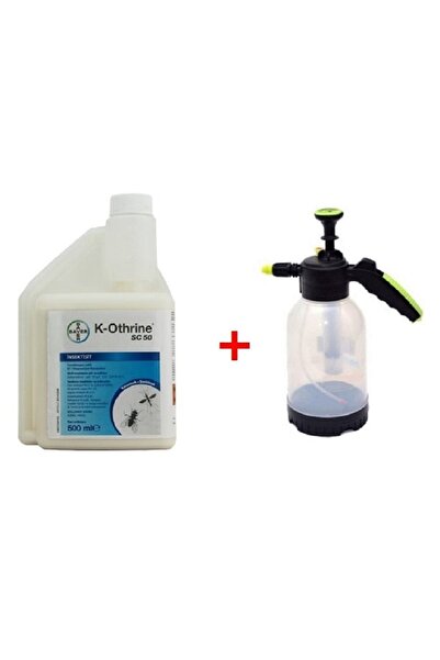 Bayer K-othrine Sc 50 Haşere İlacı 500 Ml + 2 lt Kimyasala Dayanıklı Şeffaf i...