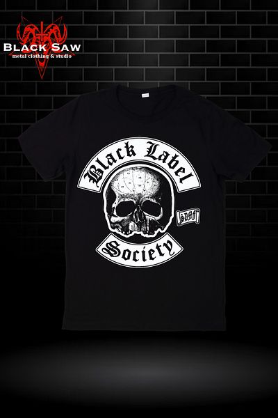 Valens Μεταλλικό T-Shirt Black Label Society