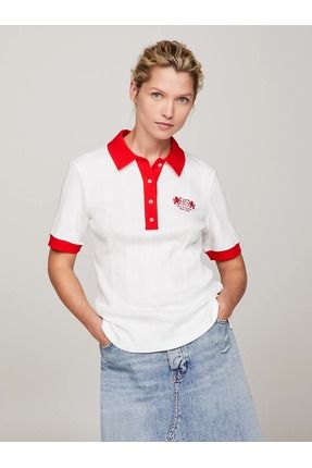 Tommy Hilfiger 1985 Koleksiyonu TH Crest Regular Polo Fiyat Yorumlar Trendyol