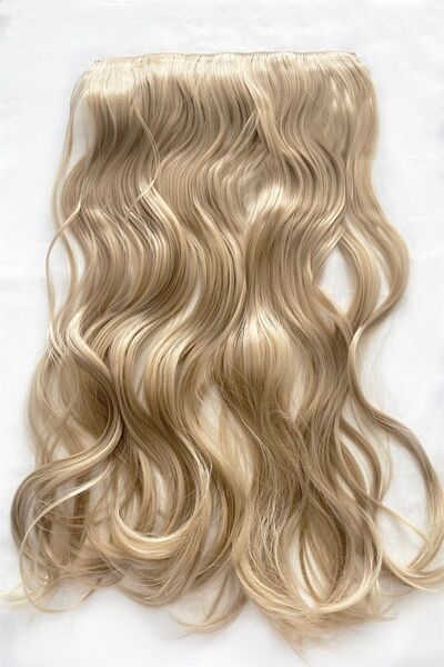 AKOLİFE Păr semi-permanent rezistent la căldură (Spumă de miere - ondulat - 6...