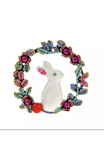 LWP Shop Selfrigdes Shinny Rabbit Broş