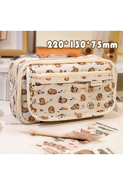 MAVIGOK 2024 Νέα μολυβοθήκη για κορίτσια με καπιμπάλα και λούπι (κούκλα+5 αυτ...