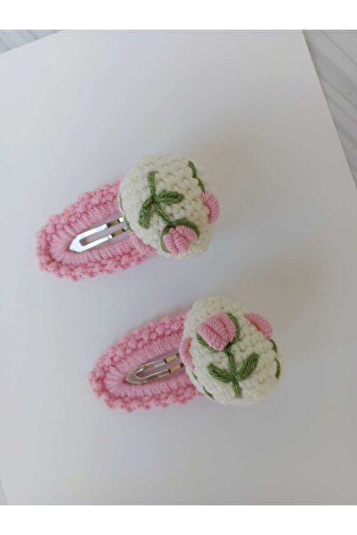 Kadın Girişimciler Atölyesi Cataramă snap din 2 bucăți cu ouă brodate cu flori