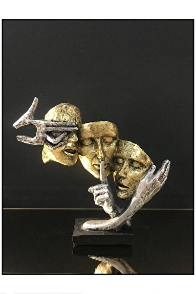 RAY TİCARET Görmedim,duymadım,bilmiyorum Heykeli