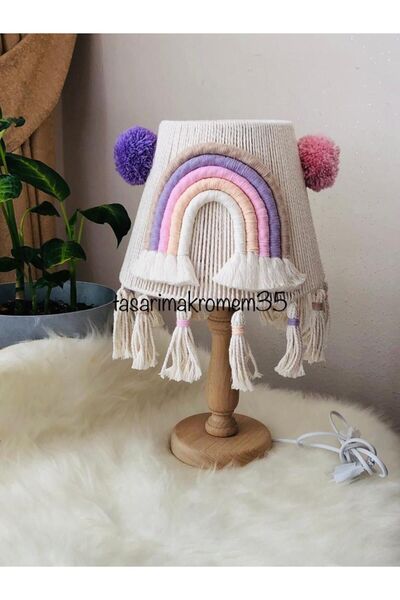 tasarimakromem35 Macrame Lampshade