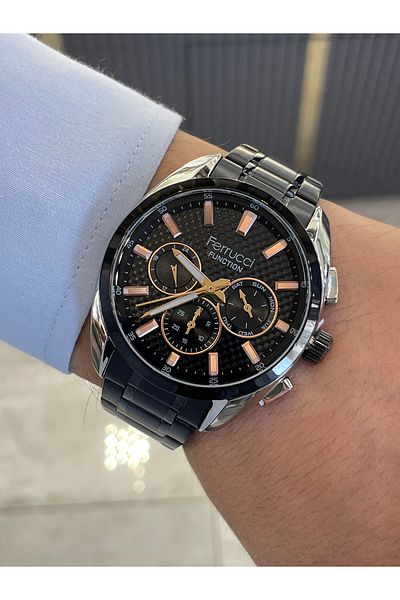 Ferrucci Men's Steel Wristwatch - Functional