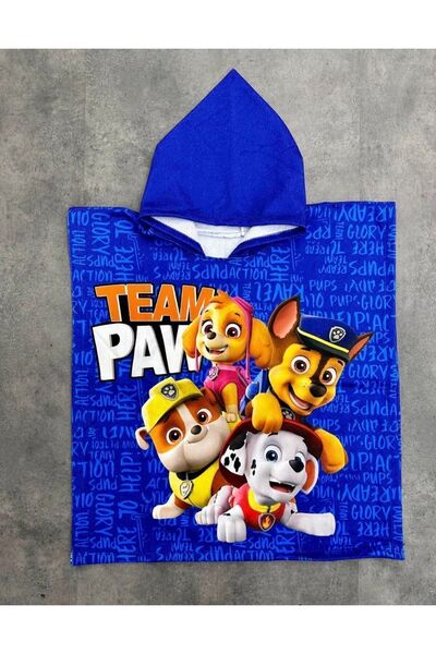 Stil بونشو باو باترول للأولاد - منشفة الشاطئ