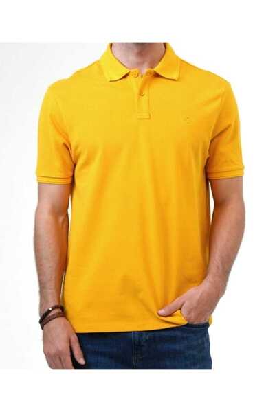 FROOY 100% Cotton Polo Collar American Sand Combed Cotton T-shirt