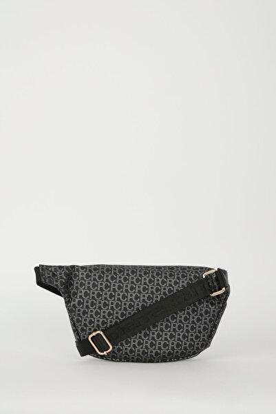 Pierre Cardin Siyah Küçük Alfabe Kadın Bel Çantası 05PO22Y1542