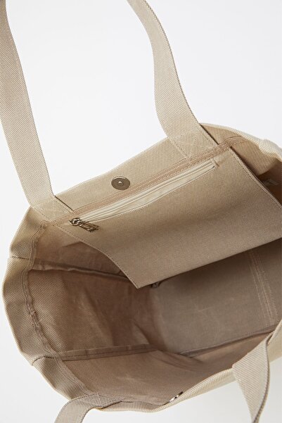 Pierre Cardin Nudefarbene Damen-Umhängetasche 05PO23Y3504