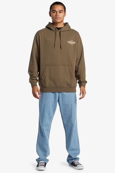 Quiksilver Φούτερ πουλόβερ με κουκούλα - Ανδρικό ύφασμα από βαμβακερό μείγμα πολυεστέρα