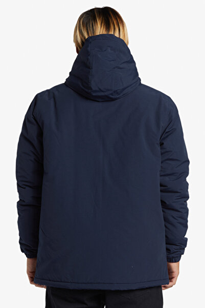 Quiksilver Párnázott férfi dzseki - normál szabású, 155 g/m2 pamut nylon keverék szövet