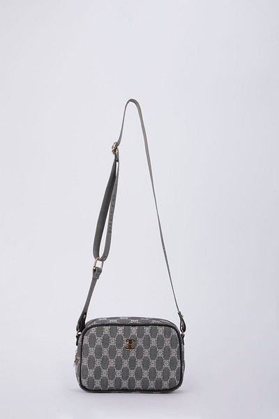 Pierre Cardin Γκρι γυναικεία τσάντα ώμου 05PO23K1669