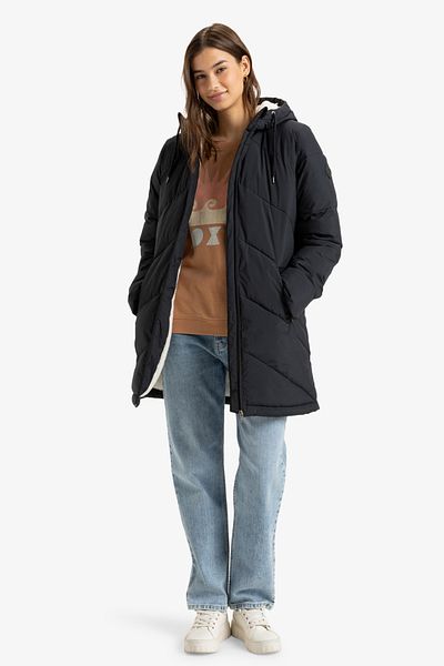 Roxy Bunda Puffer pro ženy – kolekce Value Line, polyesterová tkanina