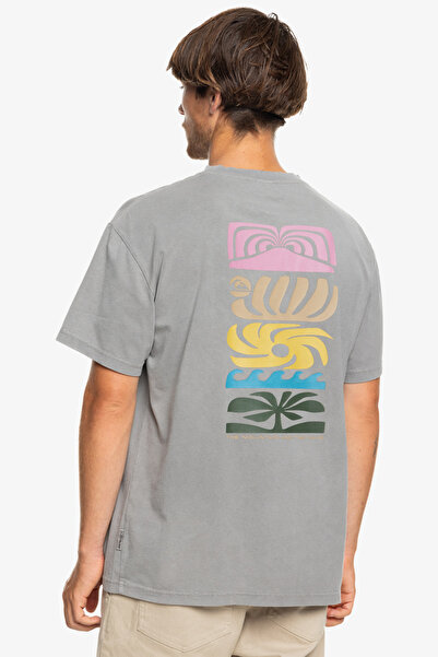 Quiksilver Ανδρικό κοντομάνικο μπλουζάκι - Eco Collection, Organic Algodon Factory