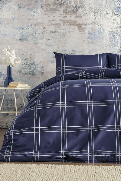 Doqu Home Комплект двоен юрган Ranforce Navy - тъмносин