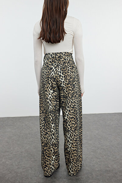 Edit by Trendyol Ψηλόμεσο καφέ τζιν - TEDAW25JE00000