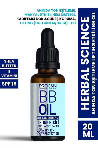 PROCSIN Herbal Science - Instant Tone Equalization and Lifting BB Oil 20 ml