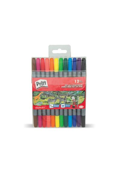 Pritt Felted Paint Pen Double Ended 12 Colors Felted Paint