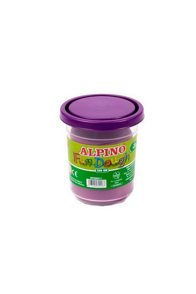 Alpino Çocuk Alpino Play Dough 130 Grams Purple Play Dough