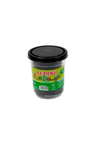 Alpino Çocuk Alpino Play Dough 130 Gr Black Play Dough