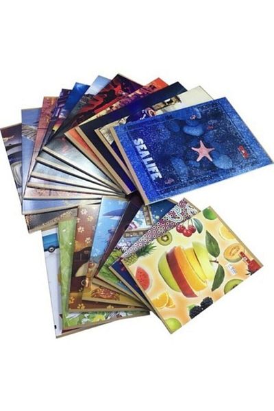 Komeks Caiet Kaye A-5 cu 60 de coli - Copertă din plastic cusută, cu linii, 12 bucăți (1 pachet)