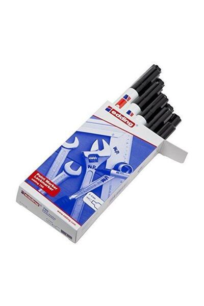 Edding 750 Markör Boya Kalemi 2-4 Mm Siyah Yuvarlak Uçlu (10 LU PAKET)