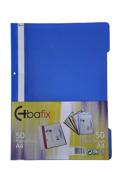 Bafix Blue Wire A4 File - Pack of 50