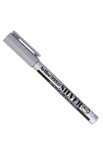 artline 0.8 Mm Silver Invitation - Round Tip Marker Pen (1 PC)