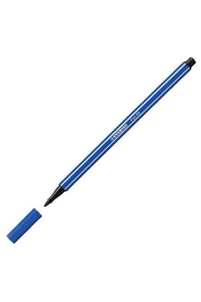 Stabilo Felt Tip Paint Pen 1 Mm Dark Blue 68/32 (PACK OF 10)