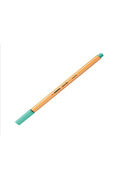 Stabilo 88 Fineliner 0.4 Mm Thin Felt Tip Felt Pen Eucalyptus 88/12 (PACK OF 10)