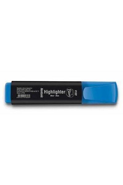 Bion Highlighter Blue Highlighter Marker (PACK OF 12)