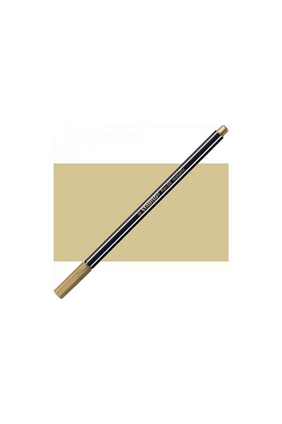 Stabilo 68 Metallic 1 Mm Thick Tip Felt Pen Gold Invitation Pen (PACK OF 10)