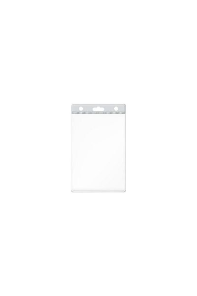 Cassa Vertical Card Bag 115 X 170 mm Transparent Vertical Neck Card Bag (Pack of 100)
