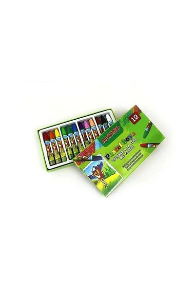 Alpino Çocuk Alpino 12 Color Cardboard Box Pastel Paint