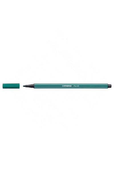 Stabilo 1 Mm Turquoise Blue Felt Tip Paint Pen - Pack of 10