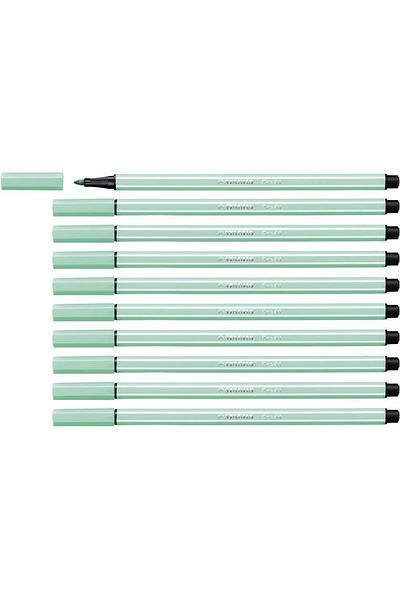 Stabilo Felt Tip Paint Pen 1 Mm Ice Green Felt Tip Pen (PACK OF 10)