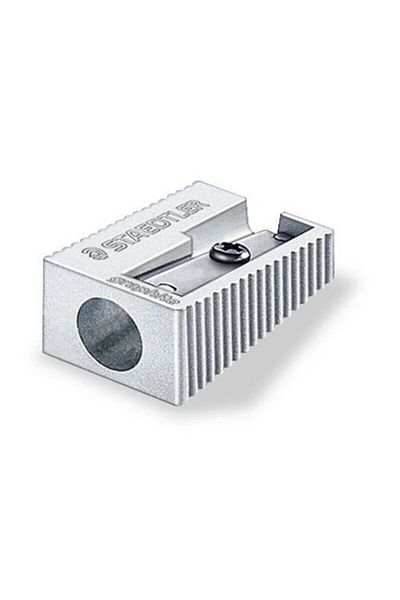 Staedtler Graphite Pencil Sharpener Metal Single Sharpener (PACK OF 20)