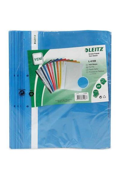 Leitz Light Blue Ring Binder Plastic - L-4189 (1 Pack of 50 Pieces)