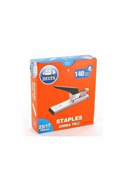 Delta Stapler Wire - 1000, 140 Sheets, 23/17 257 Models (120 Pack)
