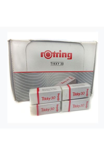 Rotring Student Eraser Tikky White (Box of 30)