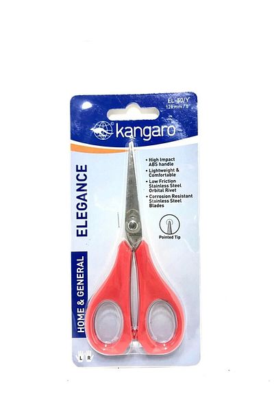 Kangaro Scissors Elegance 128 mm Red Scissors