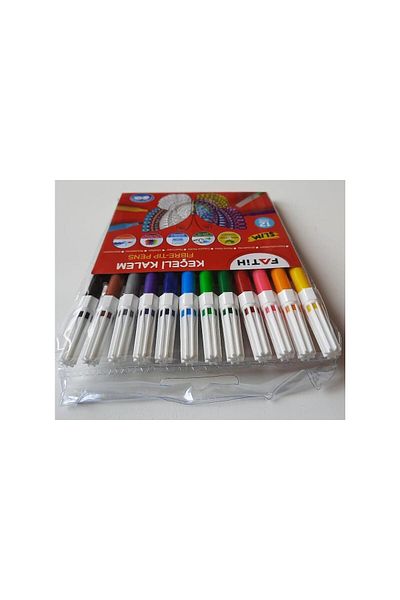 Fatih Felted Pencil Slim 12 Colors Felted Crayons