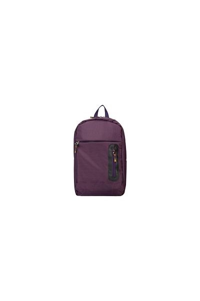 PLM Rucsac pentru notebook Castelo de 15,6 inchi, culoare prune
