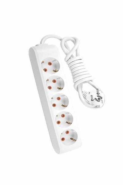 VİKO Viko Multi-let - 5-Piece 1 Meter Grounded Child Proof Extension Cable