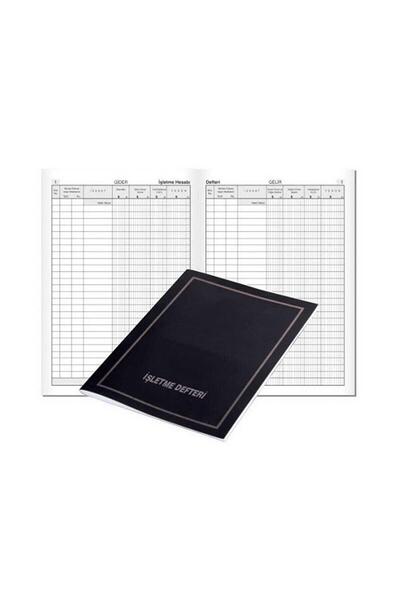 Gülpaş İşletme Hesabı Defteri 48 Yaprak Plastik Kapak