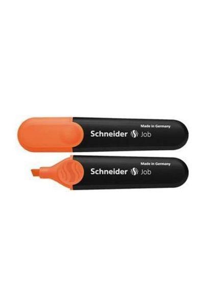 SCHNEIDER Highlighter Job Orange (PACK OF 10)