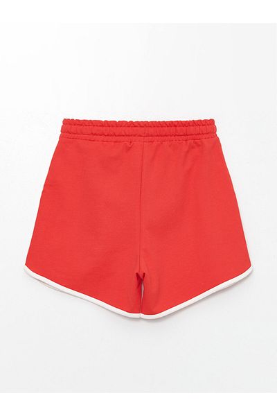 LC Waikiki Printed Elastic Waist Shorts for Girls
